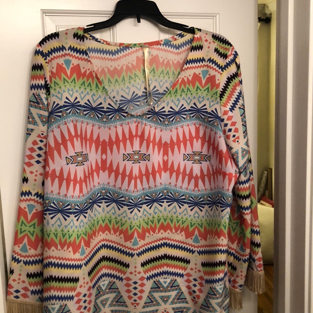 Spring tunic dress